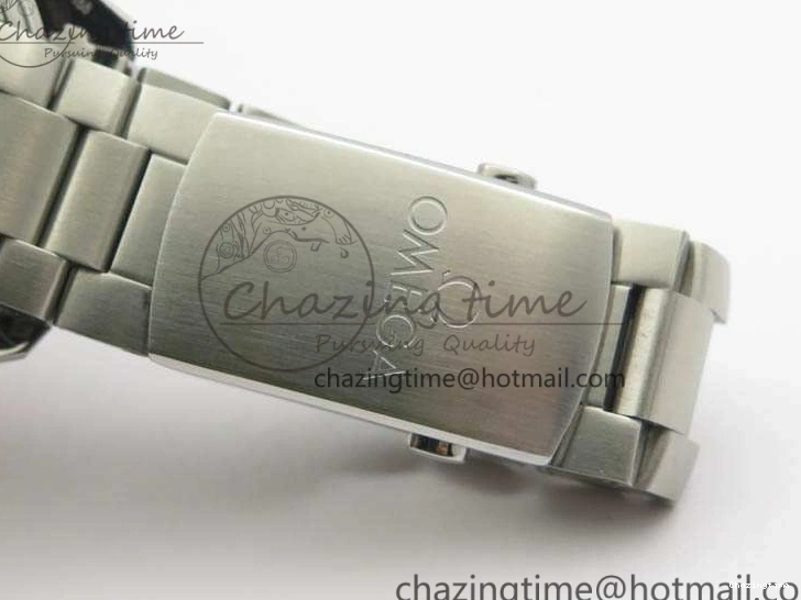 0415 Planet Ocean Pro 45mm OMF 1:1 Best Edition Orange Marker On SS Bracelet A8500 (Black Balance Wheel) Durable 8141